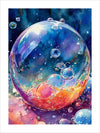 Bubbly Bubblin Art Print No.8