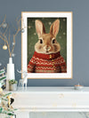 Cute and Festive Rabbit