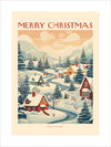 Merry Christmas Art Print III