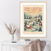 Merry Christmas Art Print III