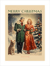 Merry Christmas Art Print V