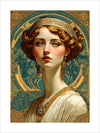 Deco Goldea Art Print No.4