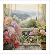 Embellish your home with the Little Garden art print, featuring a charming balcony garden and a delightful view. Add a touch of nature to your living space with this beautiful and tranquil piece. Captivating your senses with 100% accuracy, this print is a must-have for any garden enthusiast.