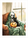 Unveil the edgy side of spooky season with our Contemporary Halloween Art Print Collection. Featuring sleek designs, abstract takes on classic Halloween themes, and bold, modern graphics, these prints bring a fresh, stylish twist to seasonal décor. Perfect for adding a touch of eerie elegance to your space, they blend Halloween vibes with contemporary flair.