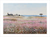 Experience the serene beauty of nature with The Flowers and The Sea fine art print. Featuring an open field filled with colorful flowers, alongside the calming backdrop of the sea. Add a touch of tranquility to your space with this stunning piece.